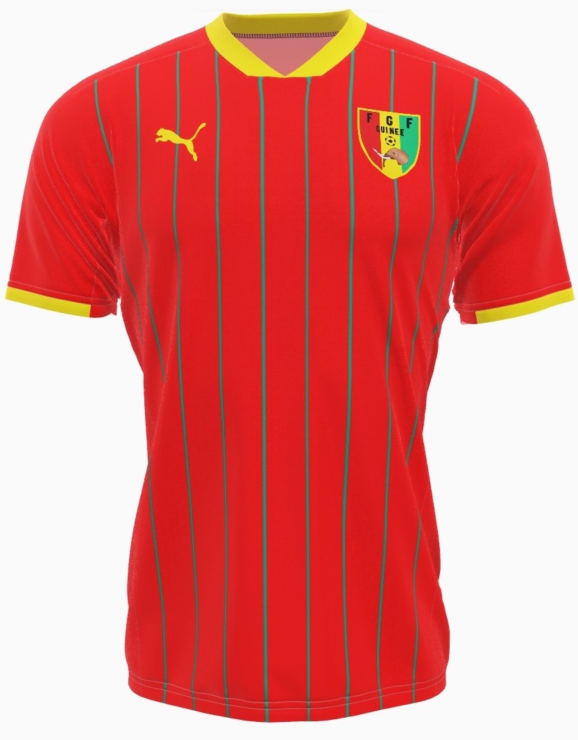 Camisa I Seleção da Guine 2024 Puma oficial 
